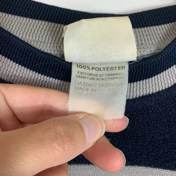 VTG Y2K FILA Pullover Crewneck Sweater Adult Size Large?  Polyester *Flawed - Picture 4 of 12